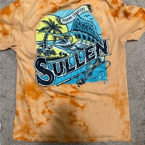 Sullen Art Collective Orange Tie-Dye Short Sleeve Tee